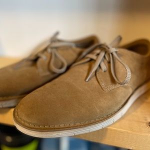 Clark sand suede Forge Vibe size 10